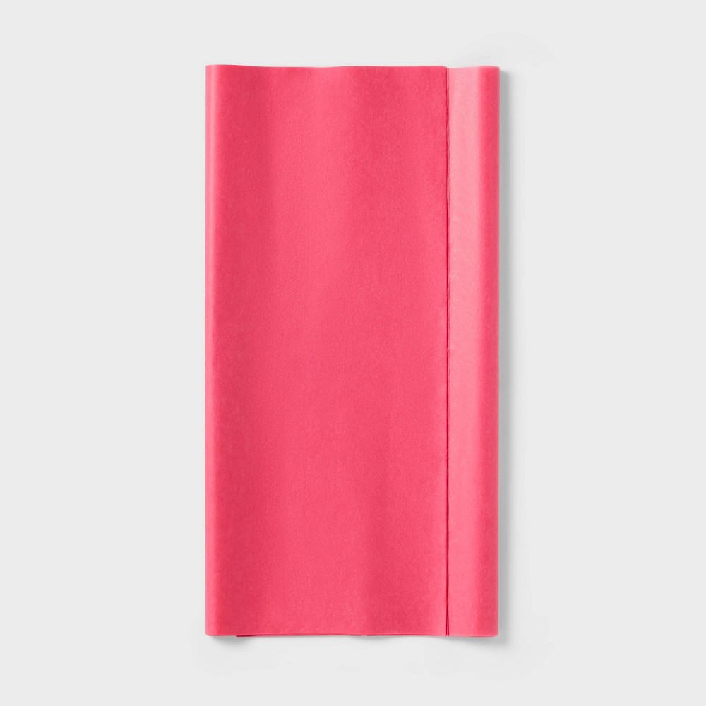 8ct Tissue Paper Hot Pink - Spritz™: Gift Bag Tissue Papers for All Occasions, Solid Pattern, 16.5" x 24"