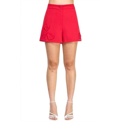 Women's Rosalia Hearts Shorts - milk & honey
