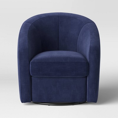 navy blue glider chair