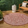 JONATHAN Y Tela Bohemian Textured Weave Floral Indoor/Outdoor Area Rug - 2 of 4