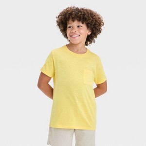 Boys' Short Sleeve Pocket T-Shirt - Cat & Jack™ - 1 of 3