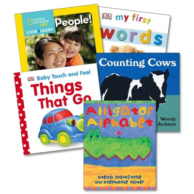 Kaplan Early Learning Baby Basics Board Books - Set of 5