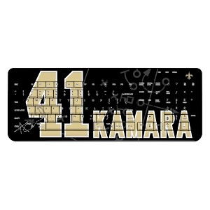 NFL New Orleans Saints Players Game Tactic Wireless USB Keyboard - 1 of 4