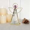 Pavilion Gift Company- June - 6.5" Angel Tealight Candle Holder Religion Birthday Zodiac Gemini Cancer Birthstone Gift - 2 of 4