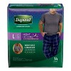 Depend Night Defense Incontinence Underwear For Men - Overnight - L ...