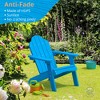 Arceso Kids HDPS Adirondack Chair, WeatherResistant, Low Maintenance, Easy to Assemble,for Fire Pit, Balcony, Backyard - 4 of 4