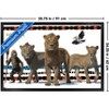 Trends International Disney Mufasa: The Lion King - Group Framed Wall Poster Prints - 3 of 4