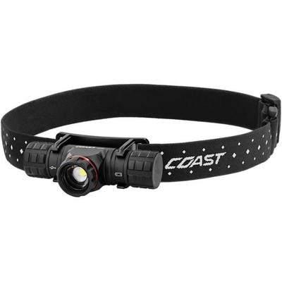Coast Cutlery Pure Beam Headlamp, Adjustable Focus, 1,000 Lumens