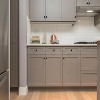 Attop 10 Pack 1-1/4 Inch Kitchen Cabinet Knobs Matte Black Zinc Pulls Door Handles for Dresser Drawers - 4 of 4