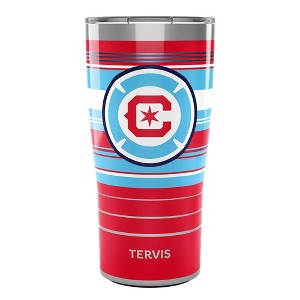 MLS Chicago Fire 20oz Hype Stripe Stainless Steel Tumbler - 1 of 3