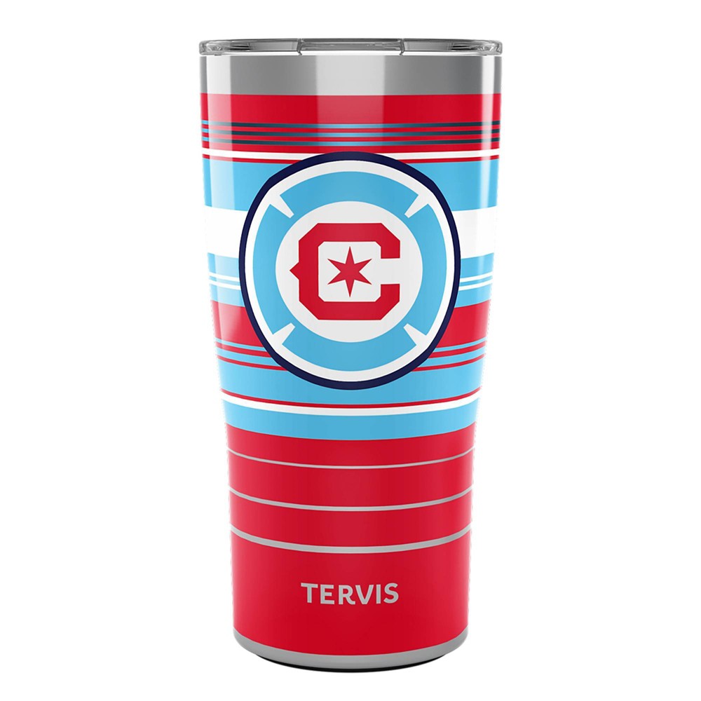 Photos - Glass MLS Chicago Fire 20oz Hype Stripe Stainless Steel Tumbler 