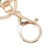 Unique Bargains Christmas Keychain Double Ring Lobster Clasp Zinc Alloy 3.15" 1Pc - 3 of 4