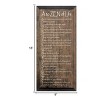 Slickblue Rustic Wall Sign – A to ZEN of Life Quote – Mindfulness & Motivation Wood Decor – 9x18 Inches, Color Options - 3 of 3