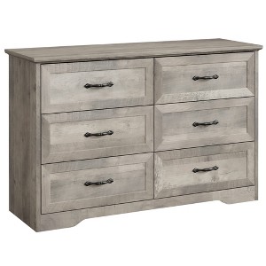 5/6 Drawer Dresser, Modern Wood Storage Chest Organizer for Clothes, Bedroom - 1 of 4