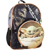 The Mandalorian Grogu Baby Yoda 5 Piece Backpack Lunch Bag Mega Set - 2 of 4