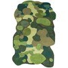 Unique Loom Moss Garden Collection Area Rug - Sunderbans - 2 of 4