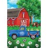 Sunshine Barn Summer Garden Flag Farm Fresh Pickup 18" x 12.5" Briarwood Lane - 3 of 4