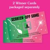 Big Dot of Happiness Witch Party Game Scratch Off Cards, Fun Activity for Kids, Pink and Green Birthday or Halloween Party Game for Girls - 22 Count - 3 of 4