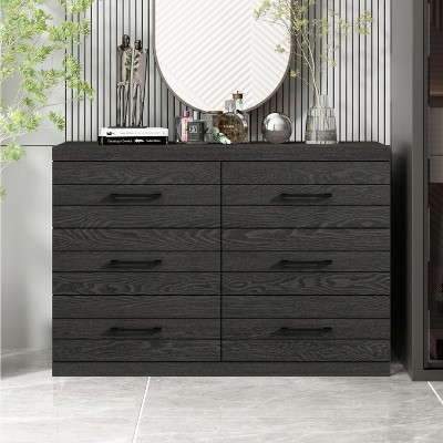 Galano Hamsper 6 Drawer 46.5 in. Wide Dresser (Sturdy Design with Interlocking Drawers)