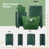 2 Piece (20/24In)Luggage Set With Travel Duffel Bag And Toiletry Bag,Lightweight Expandable Hardshell Luggage Sets With TSA Lock-Cuddlewood - 2 of 4