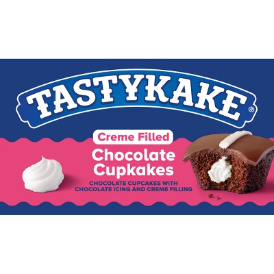 Tastykake Creme Filled Chocolate Cupcakes - 14.25oz/12pk