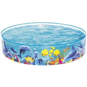 Bestway H2OGO! 6\' x 15" Odyssey Fill \'N Fun Plastic Kids Swimming Pool - 1 of 4