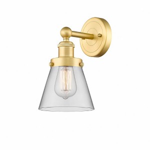 Cone - 1 Light Wall Sconce In Industrial Style-10 Inches Tall and 6.5 Inches Wide - 1 of 1