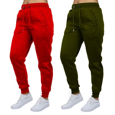 Blue Ice Women's Loose Fit  Fleece-Lined Jogger Sweatpants-2 Pack