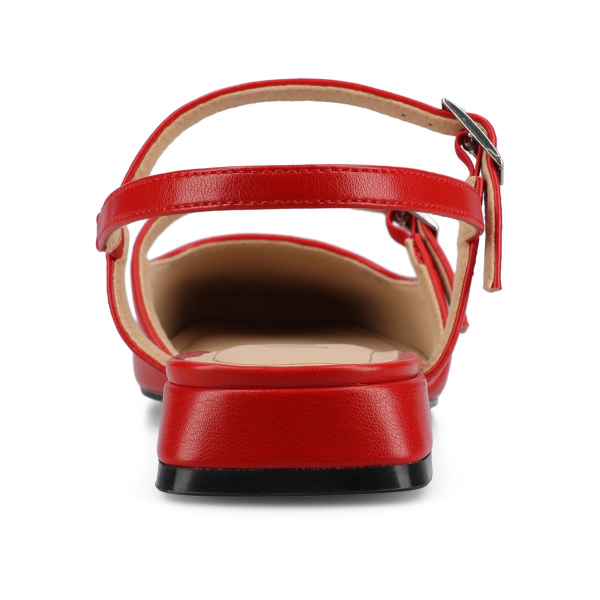 Обувь Journee Collection Journee Women's Gretchenn Flats, Red 8 — фото 3