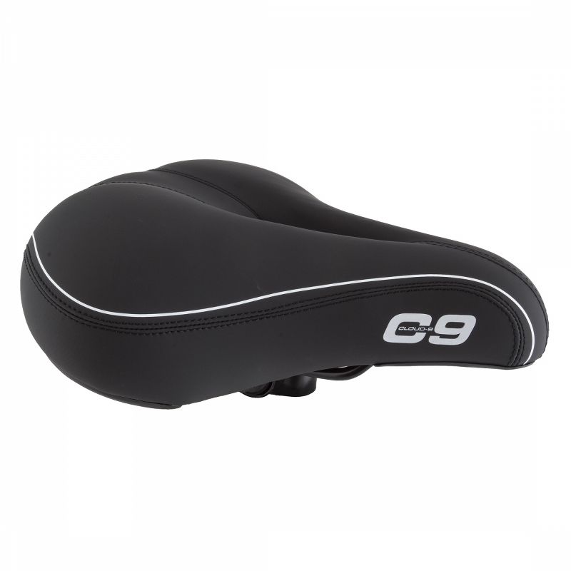 Cloud-9 Unisex Cut Out Bicycle Comfort Seat Cruiser Airflow Relief ES Black, 1 of 3