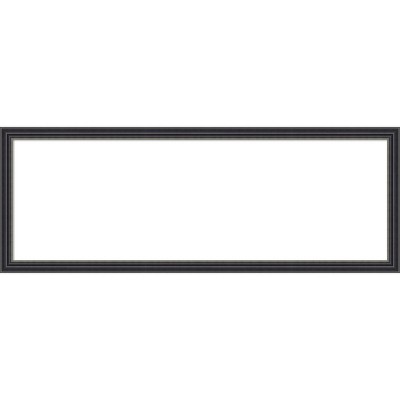 Amanti Art Stylish Black Framed Dry Erase Magnetic Board