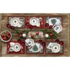 Villeroy & Boch Toy's Delight Engineered Napkin Set of 4 - Red/Green - 17x17 - Villeroy & Boch - 4 of 4