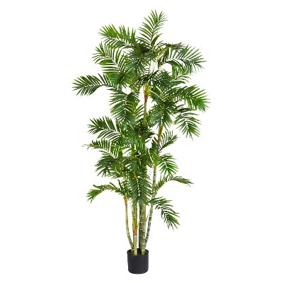 Nearly Natural 6' Areca Palm Silk Tree