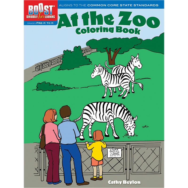 BOOST At the Zoo Coloring Book, Pack of 6, 2 of 4