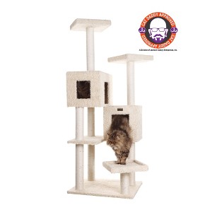 Armarkat Multi-Level Real Wood Cat Tree With Two Spacious Condos, Perches for Kittens Pets Play A6702 - 1 of 4