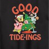 Boys' SpongeBob SquarePants Good Tide Graphic Long Sleeve Fleece Sweatshirt - Black - Small - 2 of 4