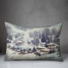 Creative Products Winter Abstract Landscape 20 x 14 Spun Poly Pillow - 3 of 3