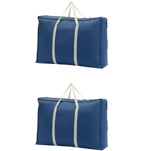 REGALWOVEN Foldable Storage Bags for Organizing Bedroom Clothing Closet Organizer with Handles 2 Pcs - 1 of 4