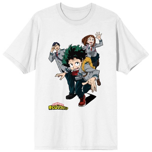 My Hero Academia Anime Characters White Graphic Tee - image 1 of 2