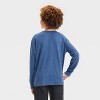 Boys' Long Sleeve Spider-Man Graphic T-Shirt - art class™ Dusty Blue - 3 of 4