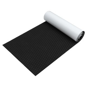 Unique Bargains EVA Faux Teak Decking Sheet Mat Self-Adhesive for Boat Car 90.55"x21.65" - 1 of 4