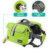 PetAmi Dog Backpack for Medium Large Dogs, Saddle Bag to Wear, Pet Harness Pack, Travel Hiking Walking Running Camping Training - 4 of 4