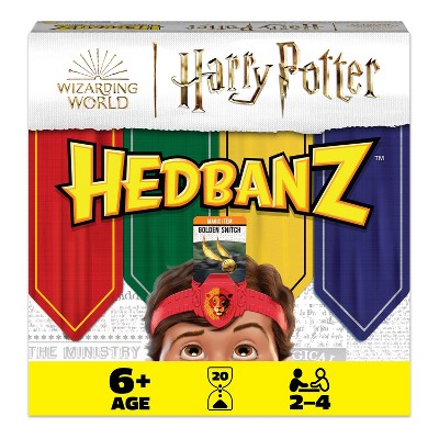 Spin Master Games Hedbanz, Harry Potter Wizarding World 2022 Edition with New Cards Family Board Game