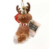 KURT ADLER 4.0 Inch Dog With Antlers Ornament Christmas Puppy Tree Ornaments - 2 of 2