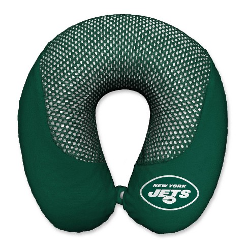 Nfl New York Jets Cooling Gel Memory Foam Travel Pillow Target