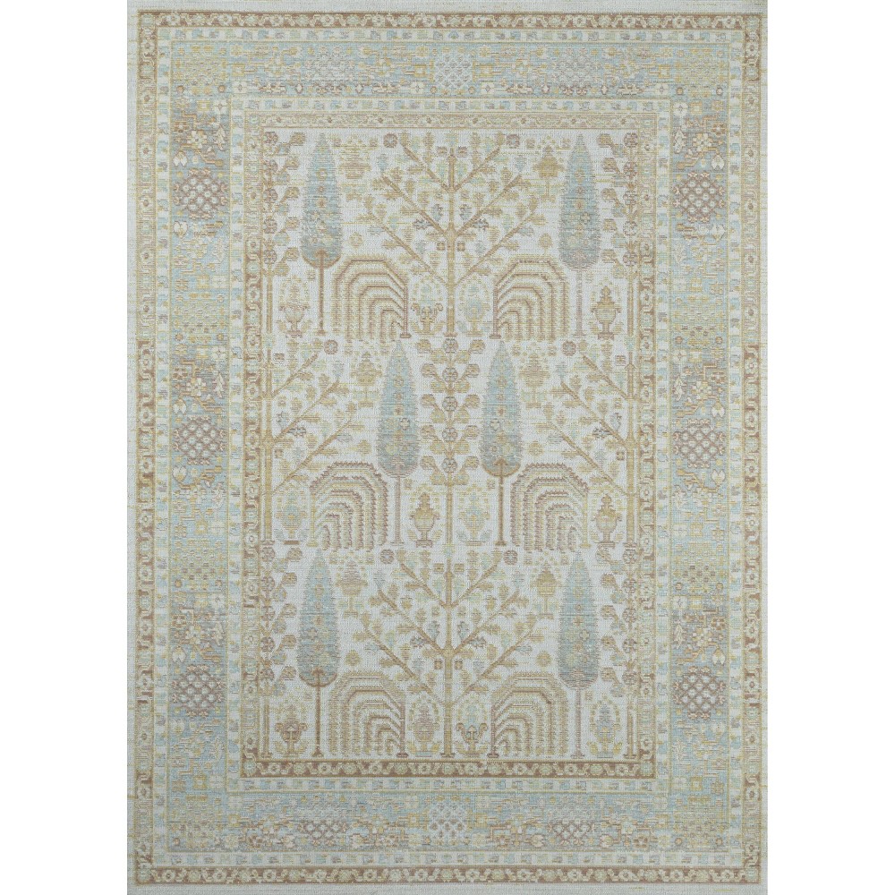 Photos - Area Rug Momeni 7'10"x10'6" Isabella Arely Machine Loomed  Ivory 