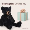 Bearington Scout Plush Toy Stuffed Animal Black Bear Teddy, 16" - 4 of 4
