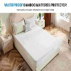 Dexmalle 100% Waterproof Bamboo Mattress Protector - 3 of 4