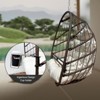VisioGear Egg Chairs, Patio Egg Chair, Outdoor Garden Egg Swing Chair Hanging Chair for Bedroom Living Room, Grey, 29.2"*29.2"*39" - 2 of 4
