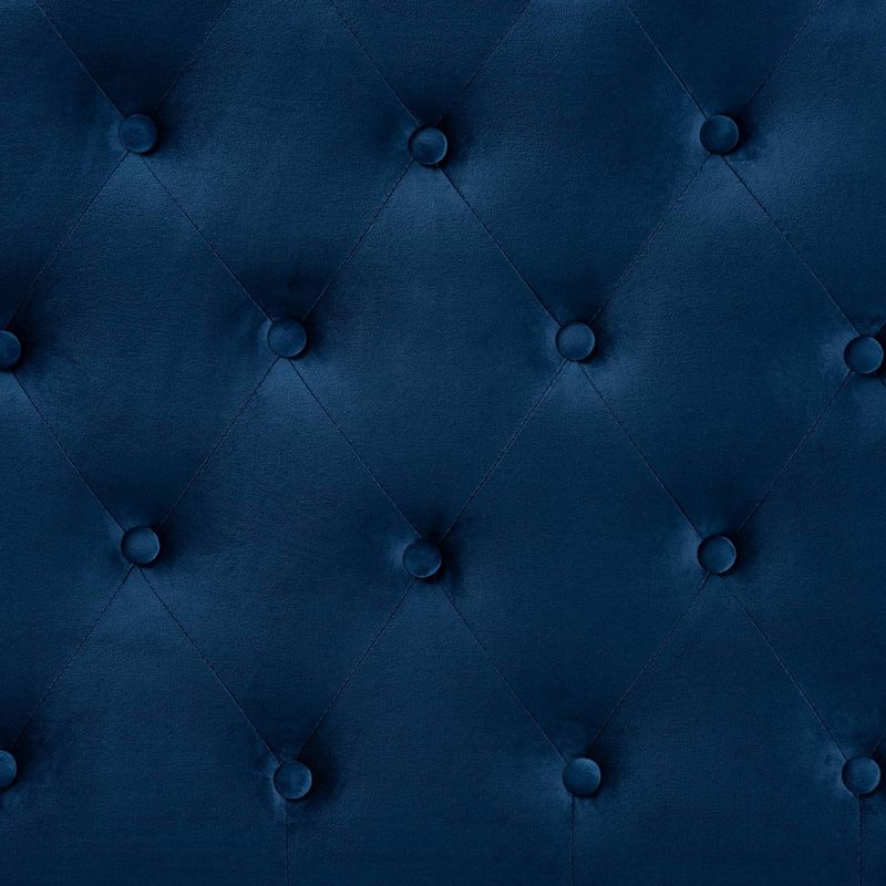 Clovis Velvet Fabric Upholstered Headboard - Baxton Studio, 4 of 9